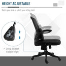 Vinsetto Office Chair 2-Point Massage Executive Ergonomic USB Power Mesh Design 360-¦ Swivel with Lumbar Support, Black Cover w/ Wheel