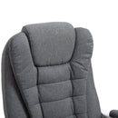 Vinsetto Office Chair with Retractable Footrest & Height Adjustable Comfortable with Armrests Ergonomic