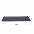 PVC Equipment Mat, 170Lx75Wx0.4T cm-Black