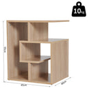 HOMCOM Contemporary Style Table -  Oak Colour