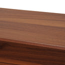 Computer Table, 84Lx45Wx85H cm-Walnut Colour