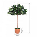 Outsunny Artificial Olive Tree Plant, 90 cm