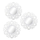 Lewis's Set of 3 White Vanity Mirrors