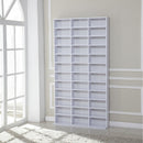 HOMCOM  Media Shelving Unit - White