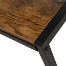HOMCOM Shelving Unit - Brown & Black