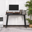 MDF Organised Compartment Home Office Desk Black