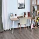 MDF Organised Compartment Home Office Desk White