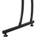 Particle Board L-Shaped Home Office Desk Black