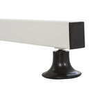 Particle Board L-Shaped Home Office Desk White/Oak