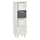 HOMCOM Shelving Unit -White