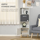 HOMCOM Shelving Unit -White