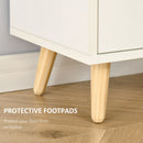 HOMCOM Shelving Unit -White