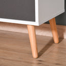 Floor Cabinet Storage Cupboard Sideboard with Drawer for Bedroom, Living Room, Entryway, Grey Bedroom