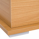 Storage Trunk Container with Lid, Chipboard-Burlywood