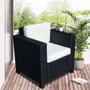 Outsunny Rattan Single Sofa Armchair