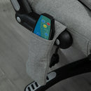 Vinsetto Heated Massage Recliner Office Chair Ergonomic Gaming Heated Home Office Padded  Linen-Feel Fabric & Swivel Base Light Grey Executive Reclining w/ Heating Points Relaxing Headrest