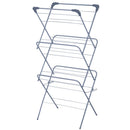 Lewis's 3 Tier Slimline Folding Airer-12M Drying 15Kg Loading