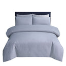 Opus Diamond Pinsonic Duvet Set - Silver