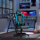Vinsetto Gaming Chair Racing Style Ergonomic Office Chair - Sky Blue