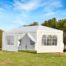 Outsunny 6 x 3(m) Outdoor Gazebo Canopy Party Tent with 4 Removable Side Walls