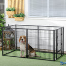 PawHut Heavy Duty 6 Panel Pet Playpen for Small, Medium Dogs, 82.5-150 x 81cm