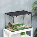 PawHut Glass Reptile Terrarium Habitats for Lizards, Frogs, Snake 50 x 30 x 35cm