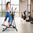 HOMCOM Air Walker Glider Cross Trainer Fitness Machine for Home Gym, Black