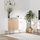 HOMCOM Storage Cabinet Floor Standing Sideboard with Drawer Kitchen, Living Room