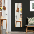 HOMCOM Full Length Mirror Dressing Mirror Wall-Mounted for Bedroom White