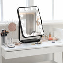 HOMCOM Hollywood Vanity Mirror with Dimmable LED Bulbs, Memory Function Bedroom