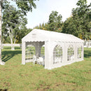 Outsunny 6 x 3 m Patio Garden Party Canopy, BBQ, Camping Gazebo Trent for Garden
