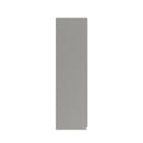Balagio Ready Assembled Wardrobe with 2 Doors - Light Grey Gloss