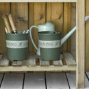 Outsunny Raised Garden Bed with Legs and Storage Shelf Elevated Wooden Planter Box
