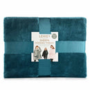 Lewis's Sherpa Fleece Lined Hooded Throw Unisex - One Size