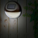 Silver & Stone Solar Bronze Copper Fence Lights Pack of 6