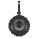 Sovereign Stone 28cm Scratch Resistant Easy Clean Non Stick Wok & Lid All Hobs