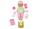 Uneeda Doll Little Luv Baby Doll with Crib Gift Set