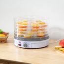HOMCOM Food Dehydrator 5 Tier 245W - White