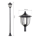 Outsunny Solar Torch Lights Outdoor Garden with 6 LED Auto On/Off 6-8 Hours