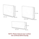 Outsunny 7pc Cream Rattan Wicker Furniture Home Sofa Cushion Cover Replacement