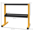 SPORTNOW Dumbbell Rack Stand, Weight Storage Organiser Holder for Home Gym