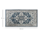 HOMCOM Area Rugs for Living Room Bedroom, Vintage Large Carpet, 80x150 cm