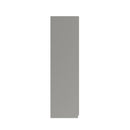 Balagio Ready Assembled Wardrobe with 3 Doors & Mirror - Light Grey Gloss