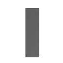 Balagio Ready Assembled Wardrobe with 3 Doors & Mirror - Dusk Grey Gloss