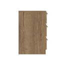 Buckingham Ready Assembled Chest of Drawers with 3 Drawers - Natural Rustic Oak