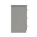 Chester Ready Assembled Chest of Drawers with 3 Drawers - Light Grey