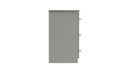 Chester Ready Assembled Double Chest of Drawers with 3x2 Drawers - Light Grey