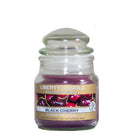 Homestead Candle  3oz Glass Jar Bubble Lid - Black Cherry