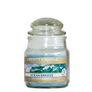 Homestead Candle  3oz Glass Jar Bubble Lid  Ocean Breeze