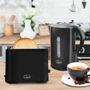 Quest 1L Plastic Jug Kettle - Black